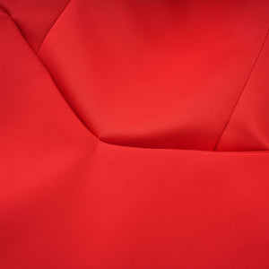 Aurohaya Laure Red Heart Off-shoulder Mini Dress