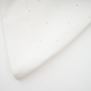 Aurohaya Melisande White Embellished Dress & Skirt Set