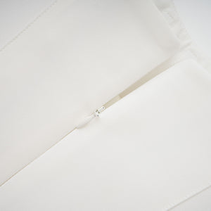 Aurohaya Melisande White Embellished Dress & Skirt Set