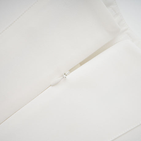 Aurohaya Melisande White Embellished Dress & Skirt Set