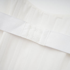Aurohaya Melisande White Embellished Dress & Skirt Set