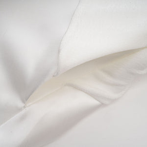Aurohaya Nadine off-shoulder panelled maxi dress in White