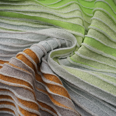 Aurohaya Serelith Metallic Knit Backless Maxi Dress