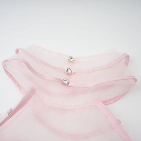 Aurohaya Nonchalante Pink Tiered Halterneck Maxi Dress