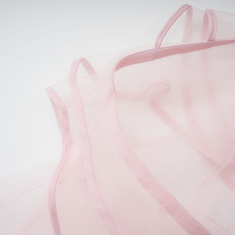 Aurohaya Nonchalante Pink Tiered Halterneck Maxi Dress