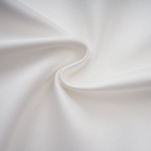 Aurohaya Alba White Barrel Waist Corset Maxi Dress