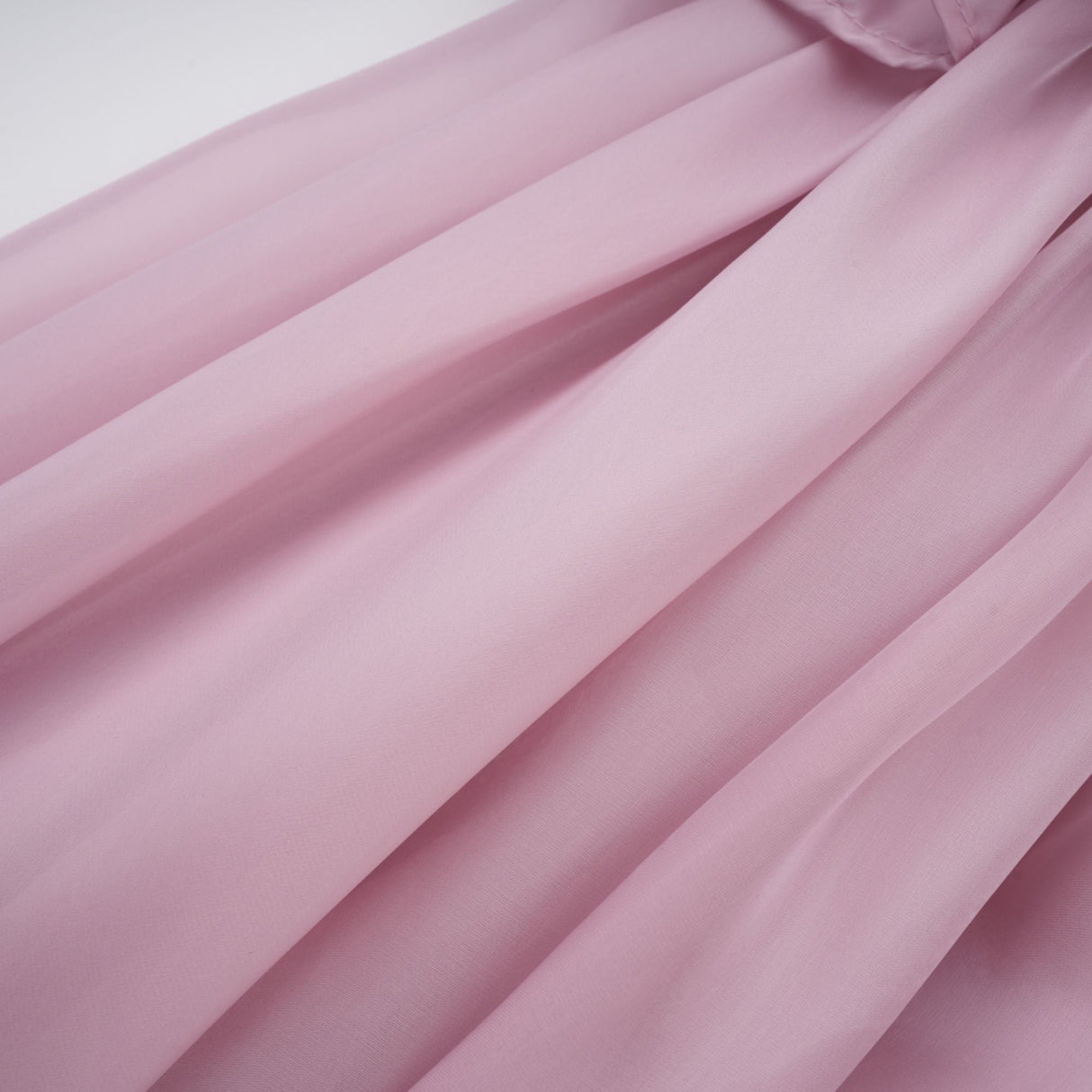 Aurohaya Brooklyn Pink Glossy Bubble Hem Mini Dress