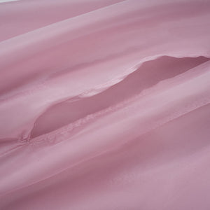 Aurohaya Brooklyn Pink Glossy Bubble Hem Mini Dress