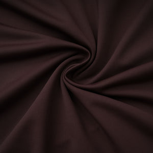 Aurohaya Prune Brown Night Out Asymmetrical Ruched Midi Dress