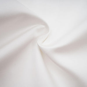 Aurohaya Maëlys white petal-layered strapless corset mini dress