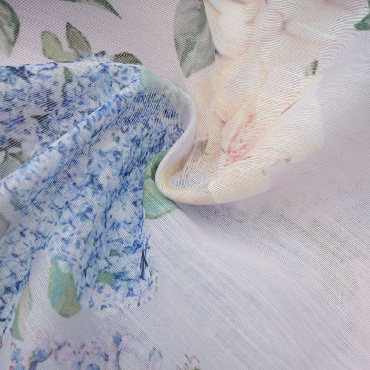 Aurohaya Fabienne light-pink floral-print mini dress