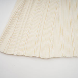 Aurohaya Nouria neutrals ribbed-knit midi dress