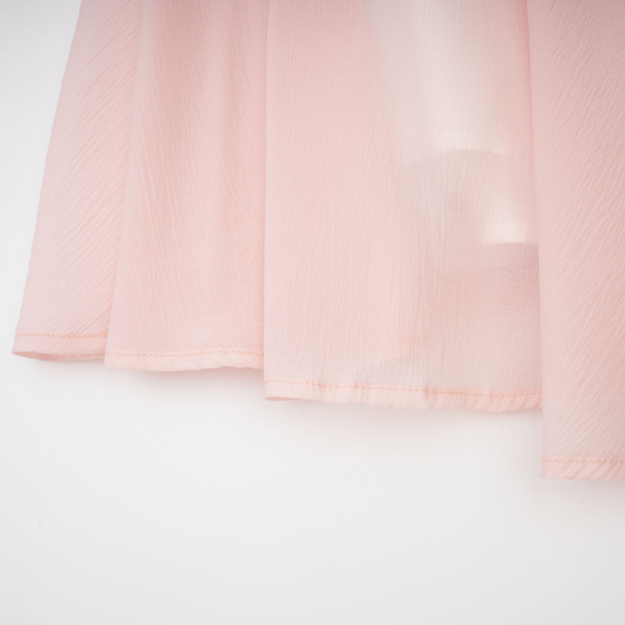 Aurohaya Érasme Pink Flounced Midi Dress