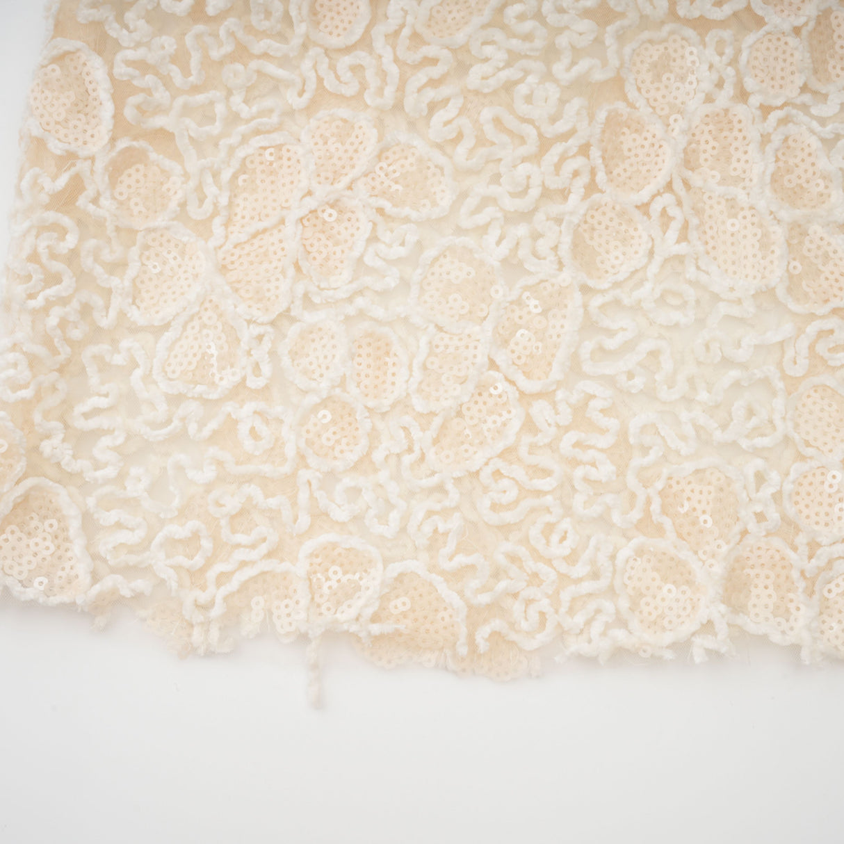 Aurohaya Mathilde White Embroidered Maxi Dress