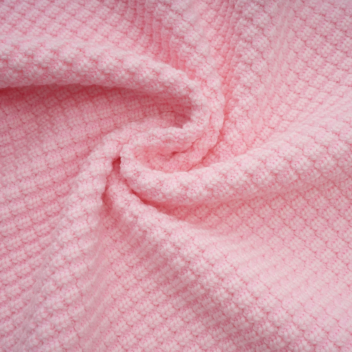Aurohaya Eugénie pink beaded knit mini dress