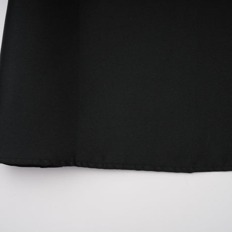 Aurohaya Anaïs Black Off Shoulder Polished Midi Dress