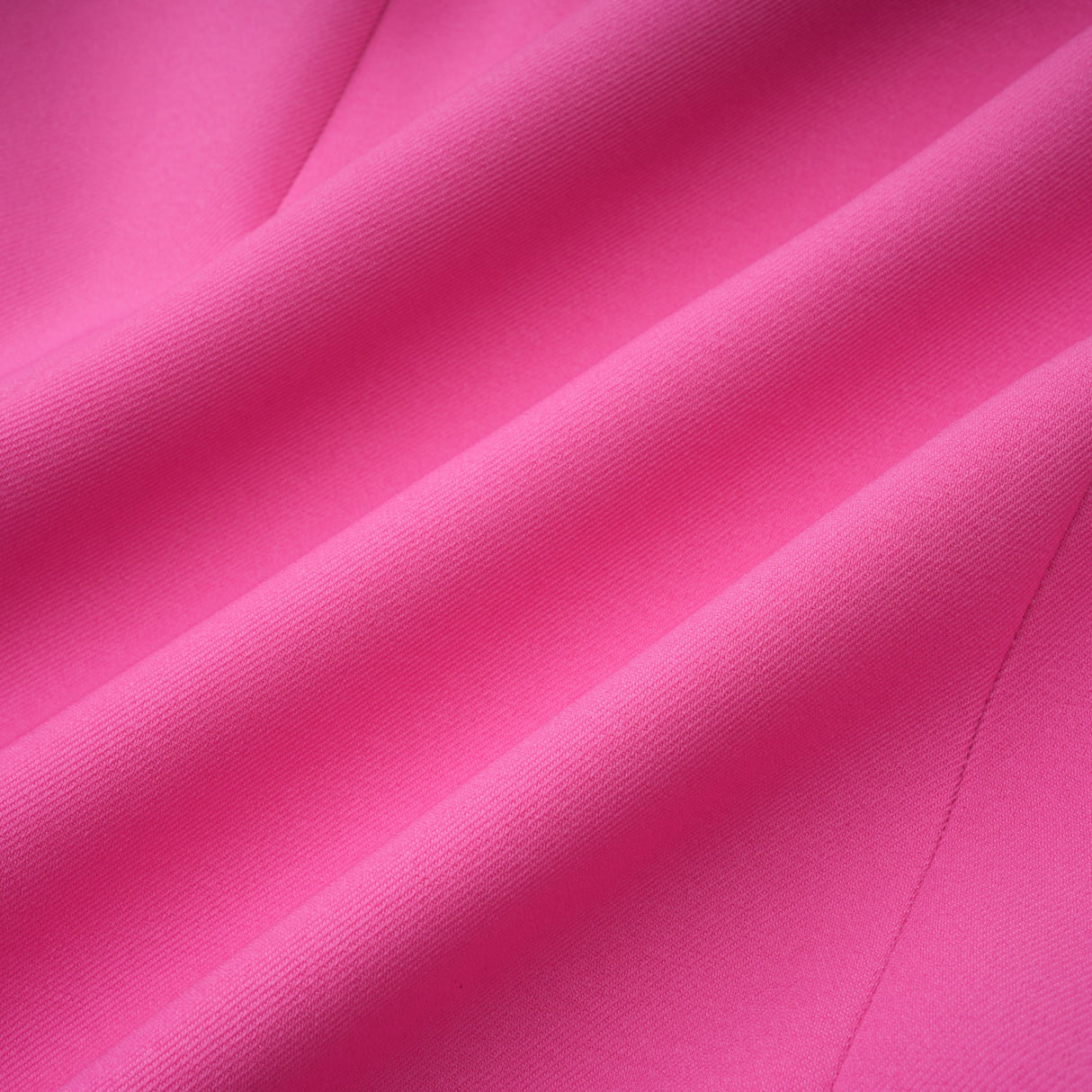 Aurohaya Fleurine Hot Pink Floral Appliqué Mini Dress