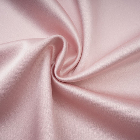 Aurohaya Fiona Pink Satin Square Neck Maxi Dress