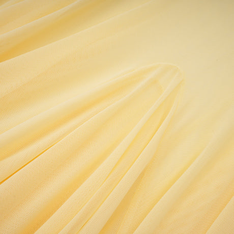 Aurohaya Yvette Yellow 3D Petal Mermaid Maxi Dress