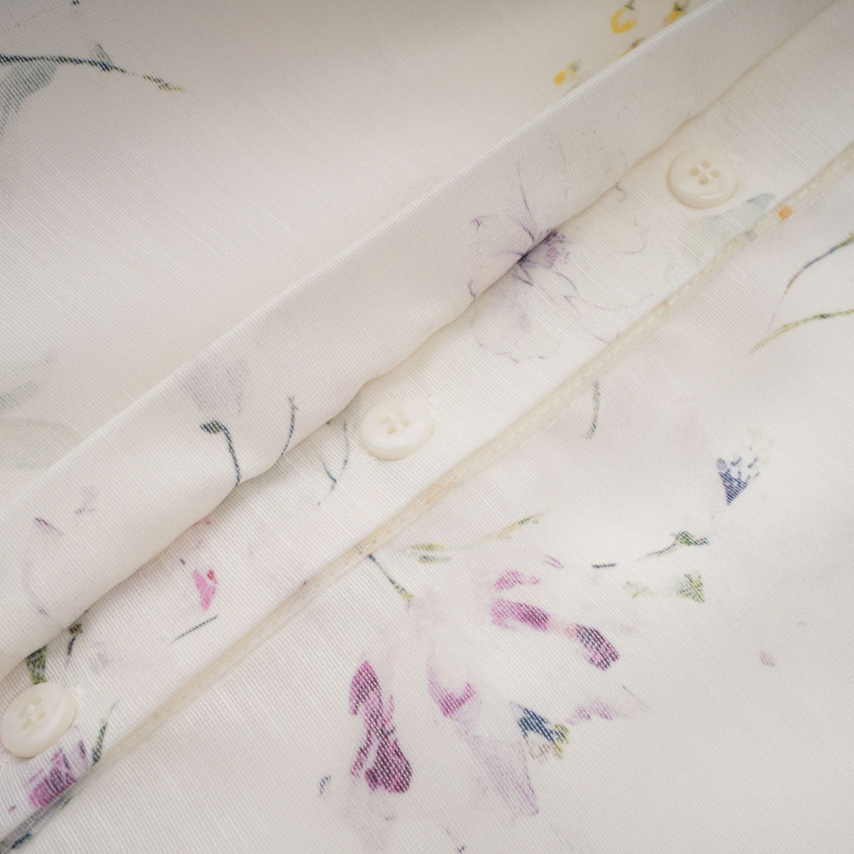 Aurohaya Zoé white floral-print tied midi dress
