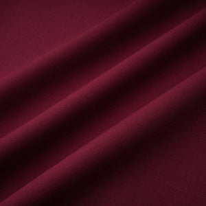 Aurohaya Wren Burgundy Asymmetrical Cape Maxi Dress