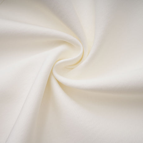 Aurohaya Kristveig White Cape Design Structured Mini Dress