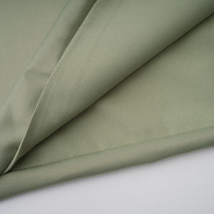 Aurohaya Benedetta Green One Shoulder Satin Maxi Dress