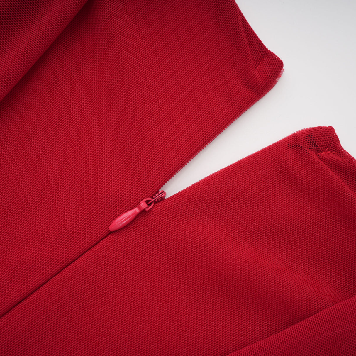 Aurohaya Fíona Red Asymmetrical Draped Maxi Gown