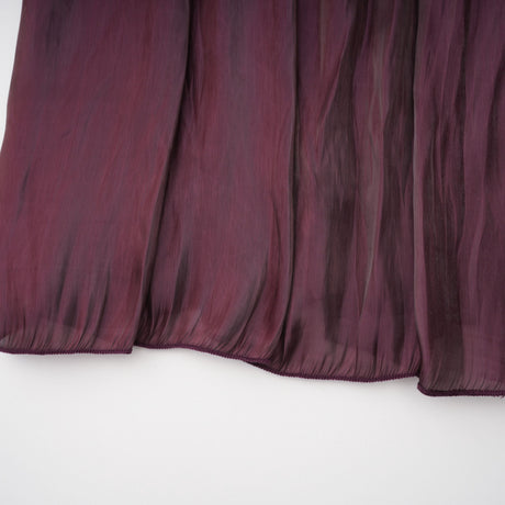 Aurohaya Sage Brown Crossed Design Maxi Dress