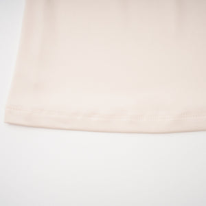 Aurohaya Joaquín Neutral Braid Detail Ruched Dress Maxi