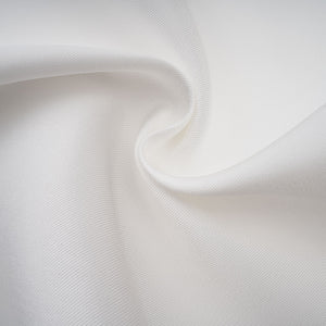 Aurohaya Amandine white open-back cap-sleeve midi dress