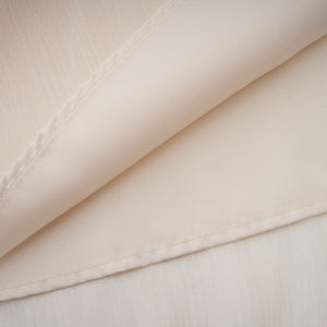 Aurohaya Céleste neutrals ruffled pleated maxi dress