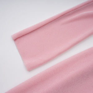 Aurohaya Moderne Pink Shawl Panel Ruched Maxi Dress