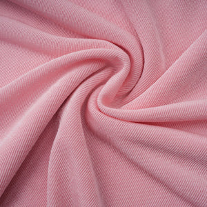 Aurohaya Moderne Pink Shawl Panel Ruched Maxi Dress