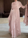 Ruffle Detailed Ruffle Maxi Dress, DES106