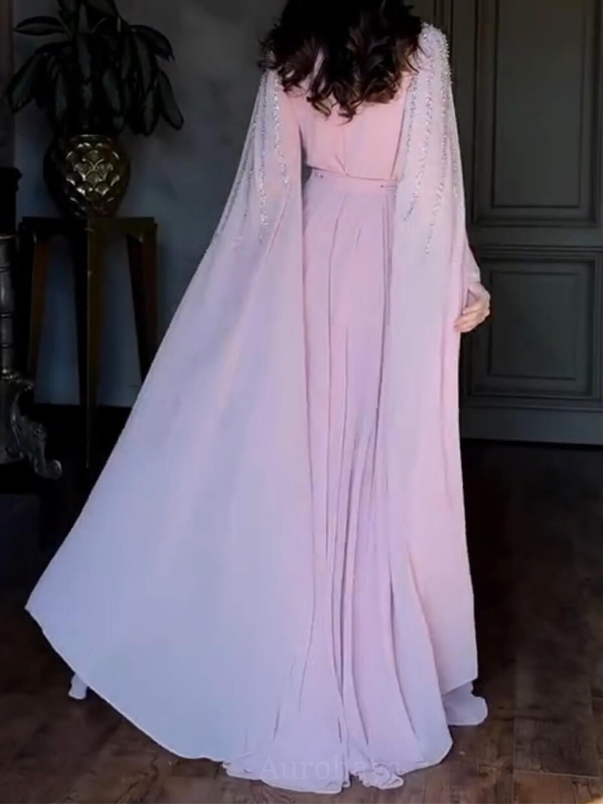 Shawl Sequined High Waist Maxi Dress