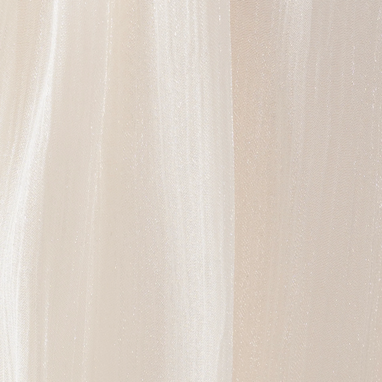 Aurohaya Florence White Glossy Pleated Tiered Mini Dress