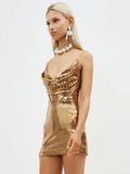 Valencia Sequin Mini Dress