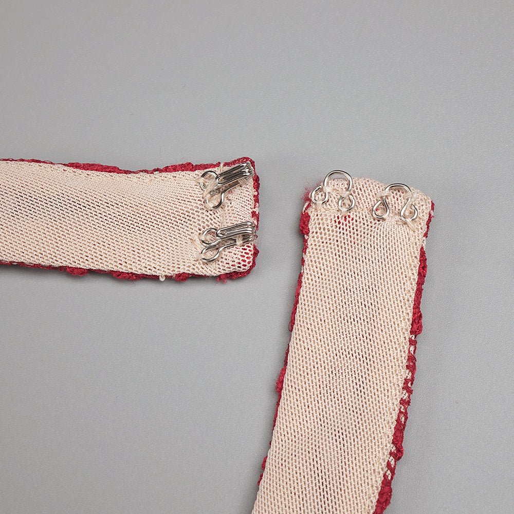 Aurohaya Violaine Lace Halter Maxi Dress