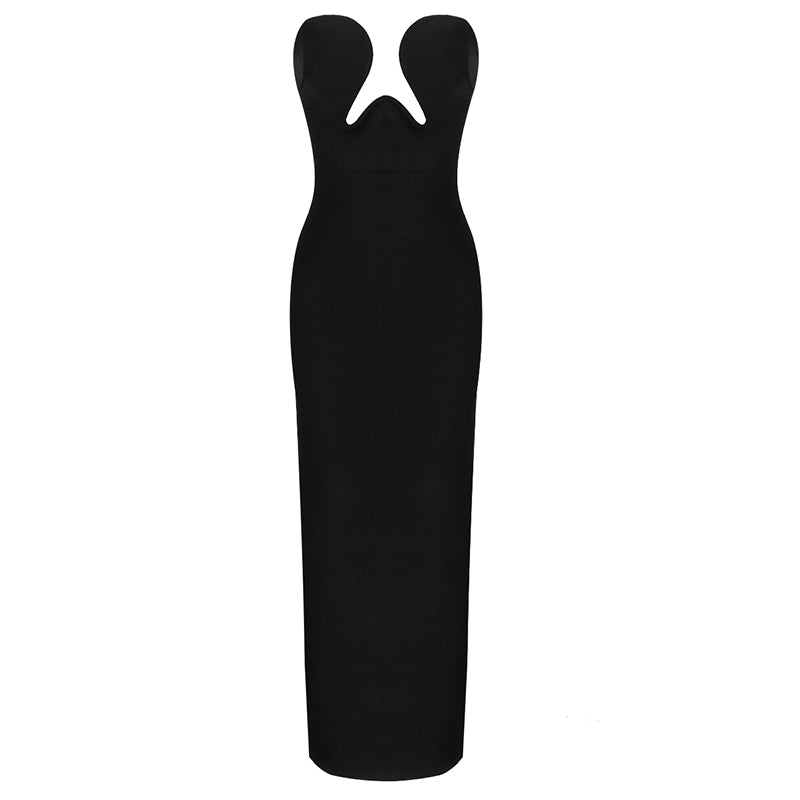 Aurohaya Alberta Strapless Maxi Dress