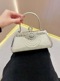 Diamond-encrusted Pearl Handbag