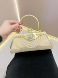 Diamond-encrusted Pearl Handbag