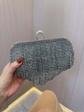 Crystal Tassel Rhinestones Handbag