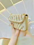 Stylish Pearl Rhinestone Handbag