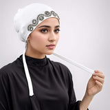 Cotton Elastic Strap Hijab