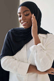 Modal Curled Silk Cotton Hijab