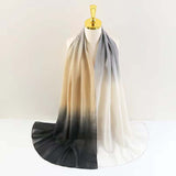 Gradient Color Chiffon Hijab