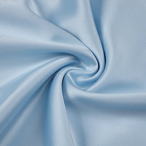 Hortense Square Neck Corset Maxi Dress / Blue