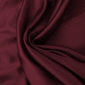 Hortense Square Neck Corset Maxi Dress / Red