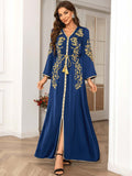 Rhinestones Dresses Kaftan